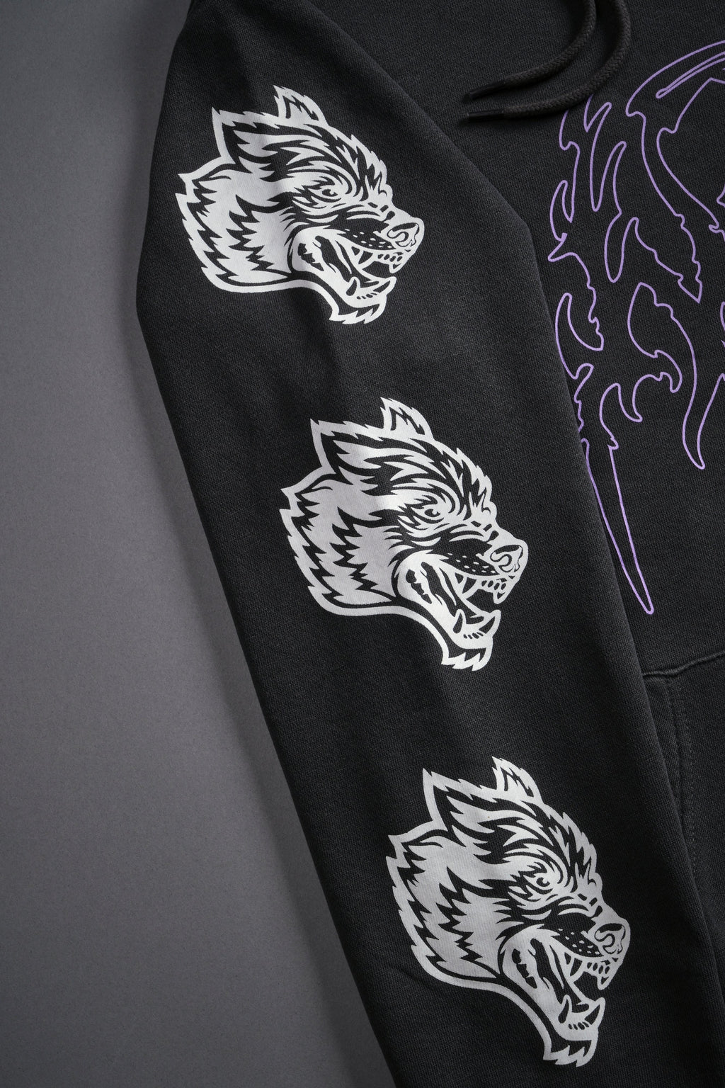 Iron Side She "Dakota" Hoodie in Wolf Gray — imagem 3