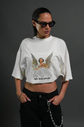 Consecration "Pump Cover" Tee in Cream — imagem 1