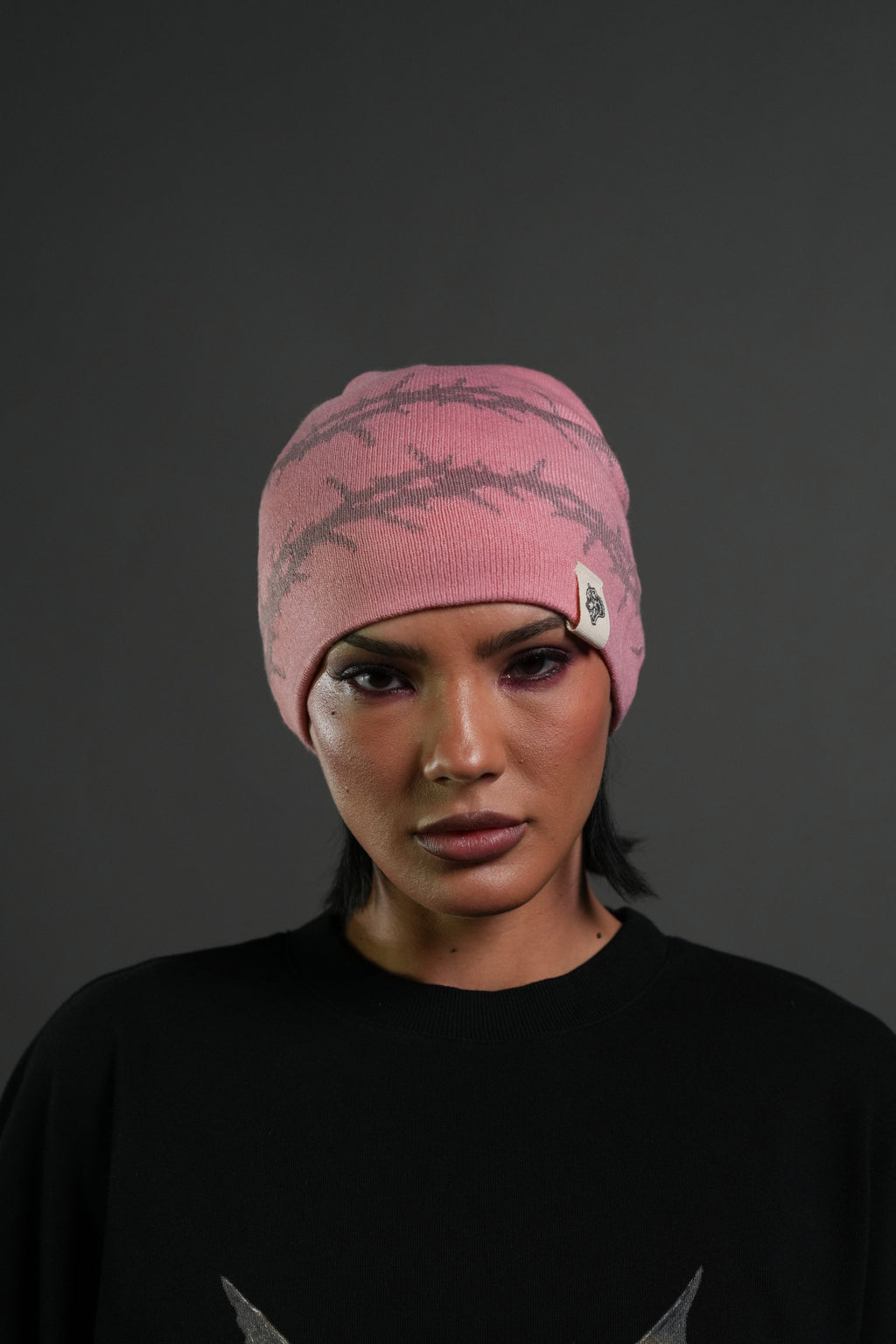 Thorns Cap Beanie in Blush - imagem 2