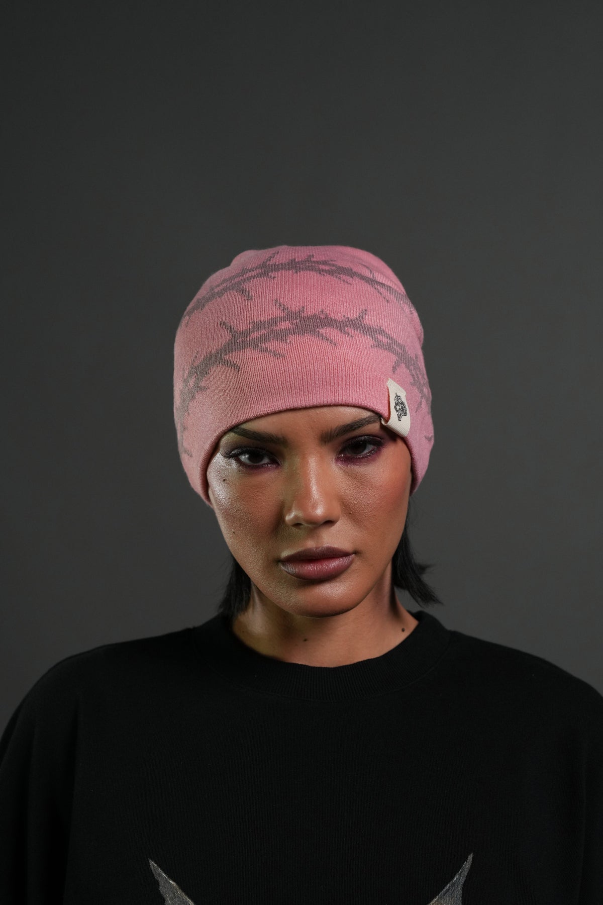 Thorns Cap Beanie in Blush - imagem 2