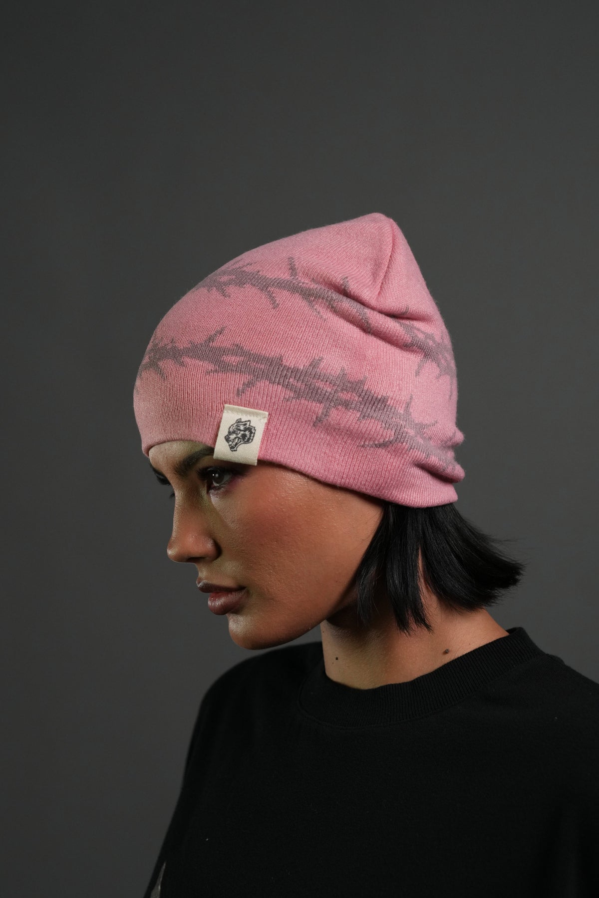 Thorns Cap Beanie in Blush - imagem 4