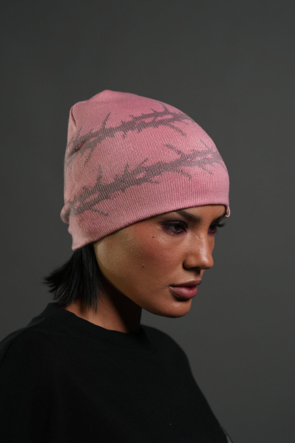 Thorns Cap Beanie in Blush - imagem 5