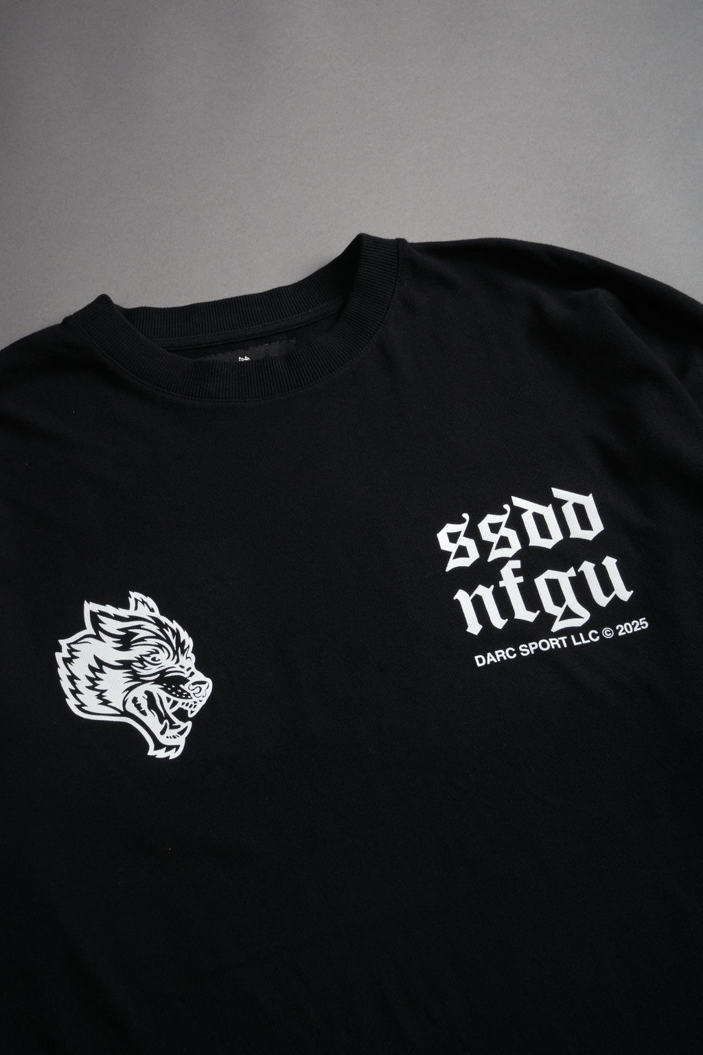 Born Stoic "Premium" Oversized Tee in Black — imagem 7