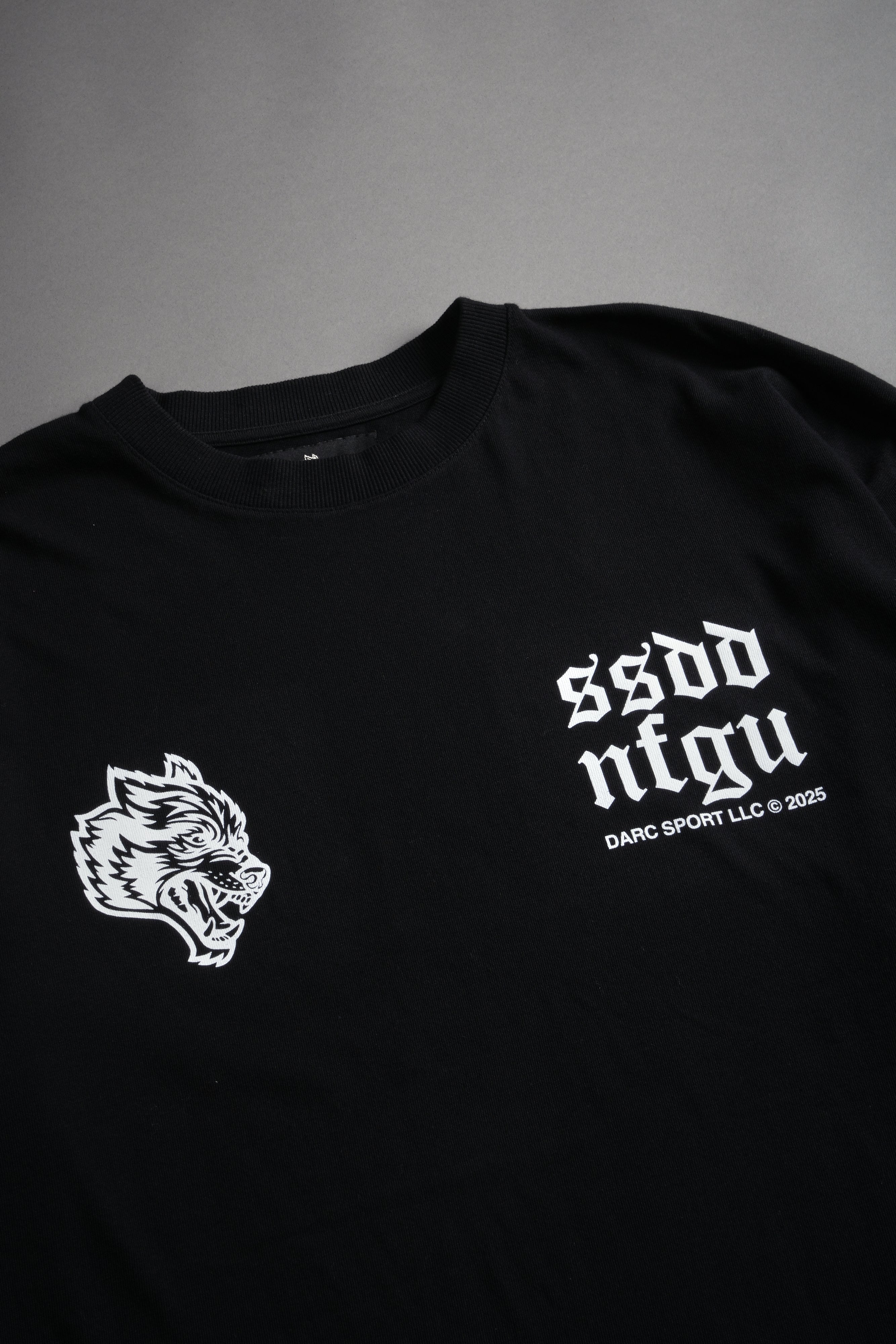 Born Stoic "Premium" Oversized Tee in Black — imagem 7
