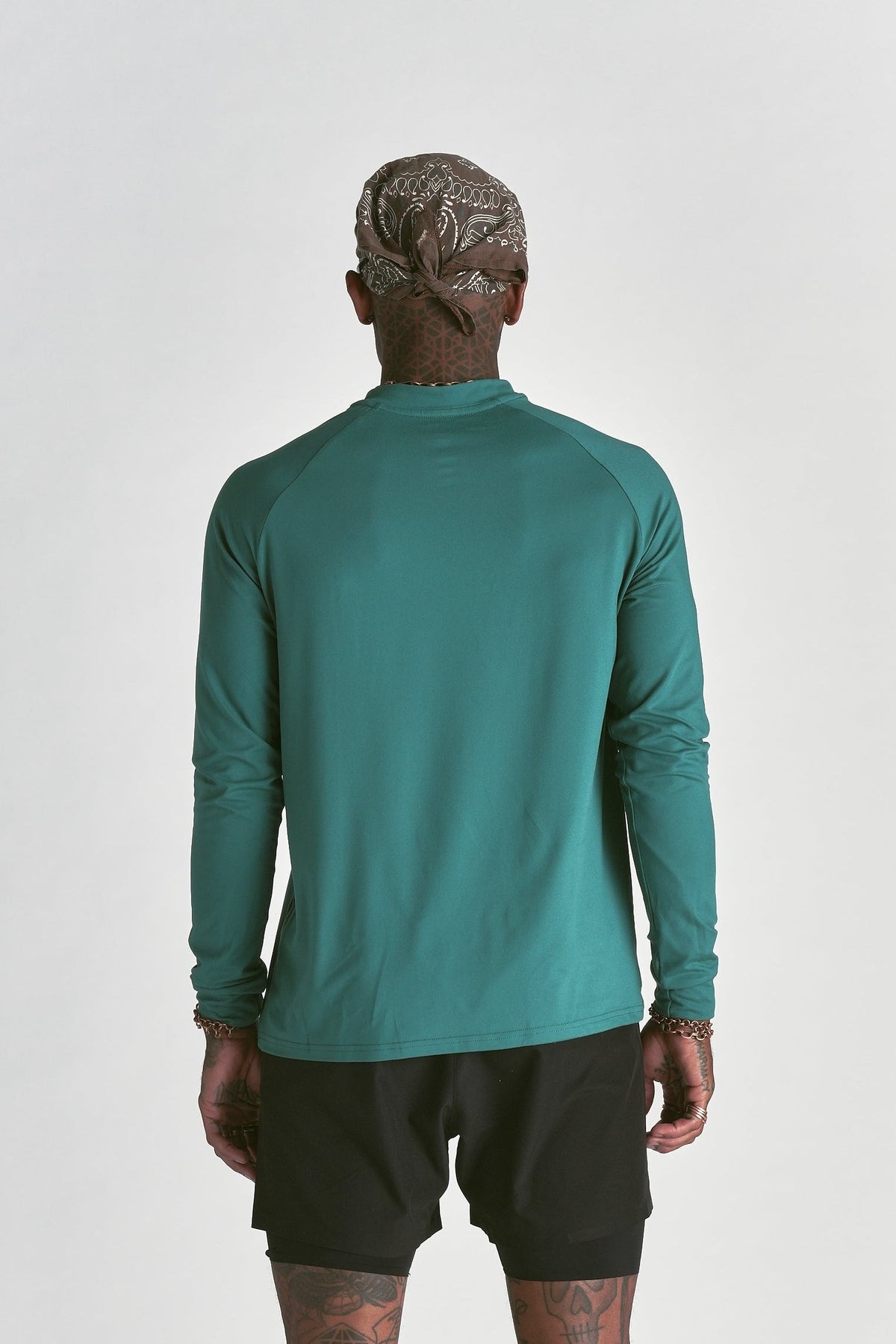 Only Loyalty "Dry Wolf" Raglan LS Tee in Sierra Pine — imagem 2