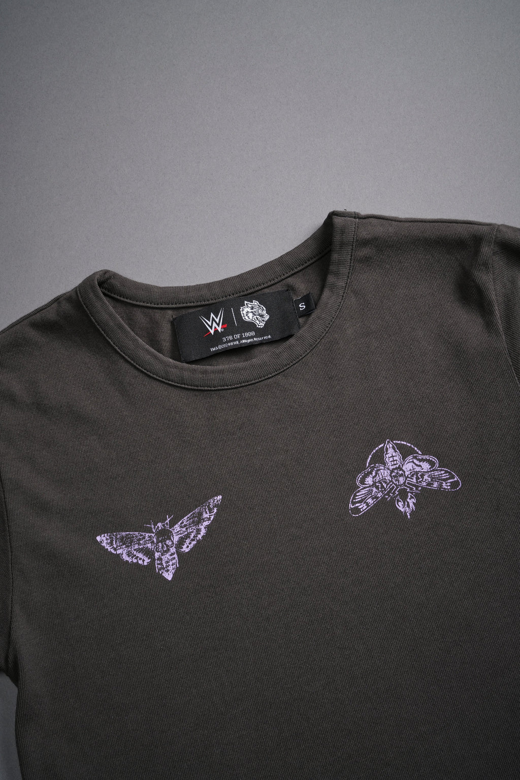 Moth Forever Baby Tee in Wolf Gray — imagem 7