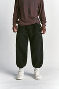 Big Wolf Loyalty  Lounger Sweat Pants in Black Sunfade/Black — imagem principal