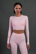 Love Story L/S "Energy" Top in Warm Blush — imagem 1