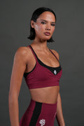 Wolf Chopper "Juliette" Energy Double Bra in Deep Raspberry — imagem 1