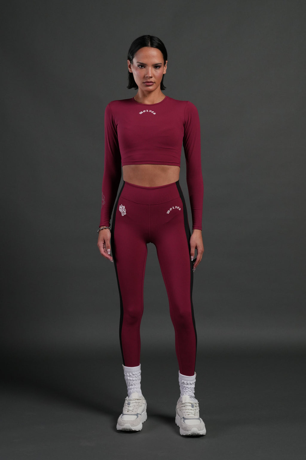 Love Story L/S "Energy" Top in Deep Raspberry — imagem 3