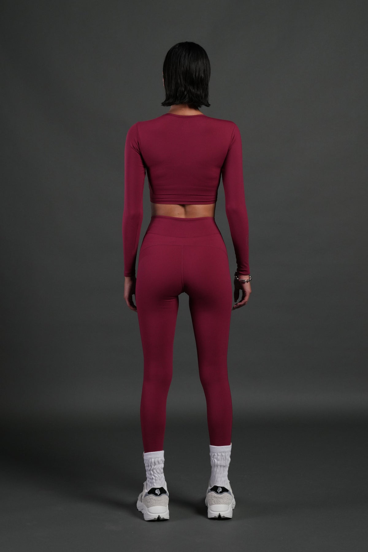 Love Story L/S "Energy" Top in Deep Raspberry - imagem 5