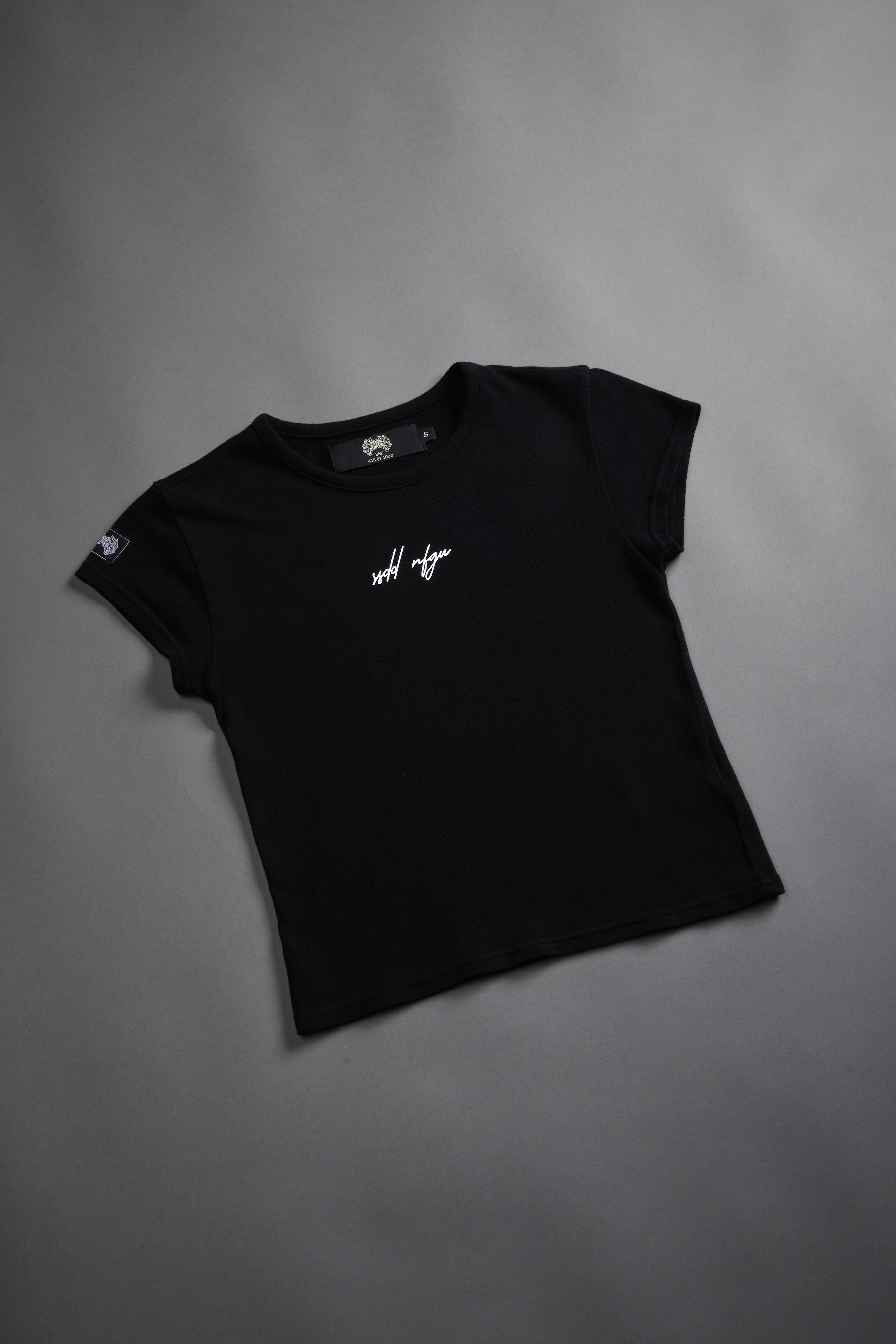 SSDD NFGU "Baby" Tee in Black — imagem 5