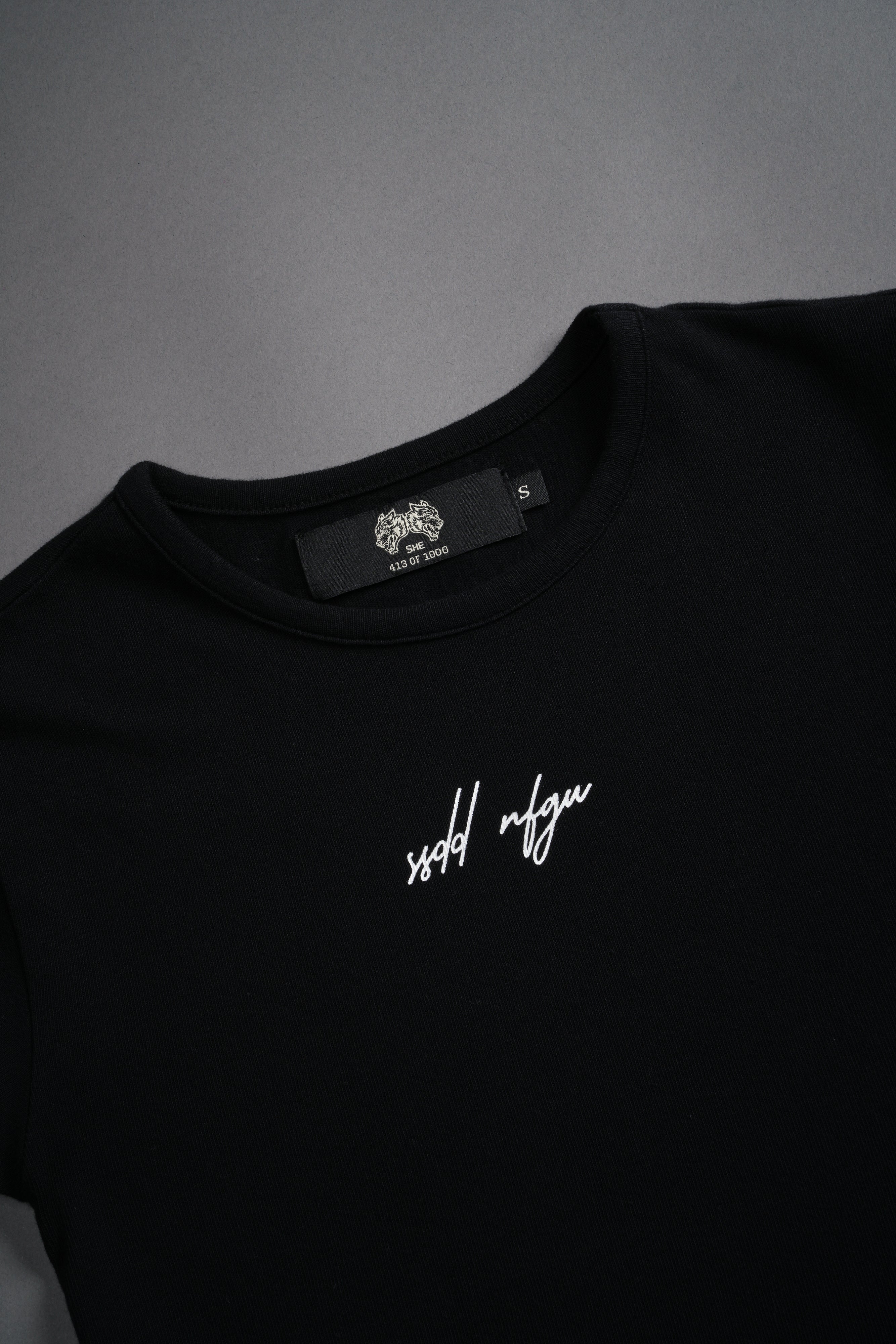 SSDD NFGU "Baby" Tee in Black — imagem 6