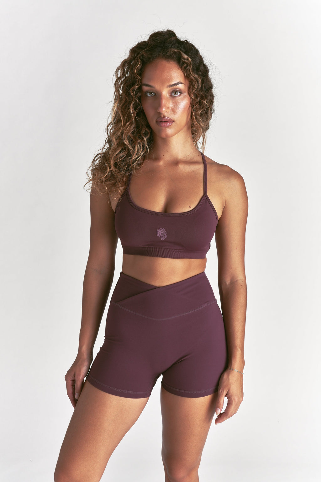 Wolf "Layla" Soft Seamless Bra in Fig — imagem principal