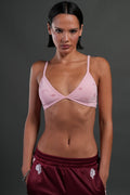 Verona Noir "Eva" Triangle Bralette in Flush Pink — imagem 1