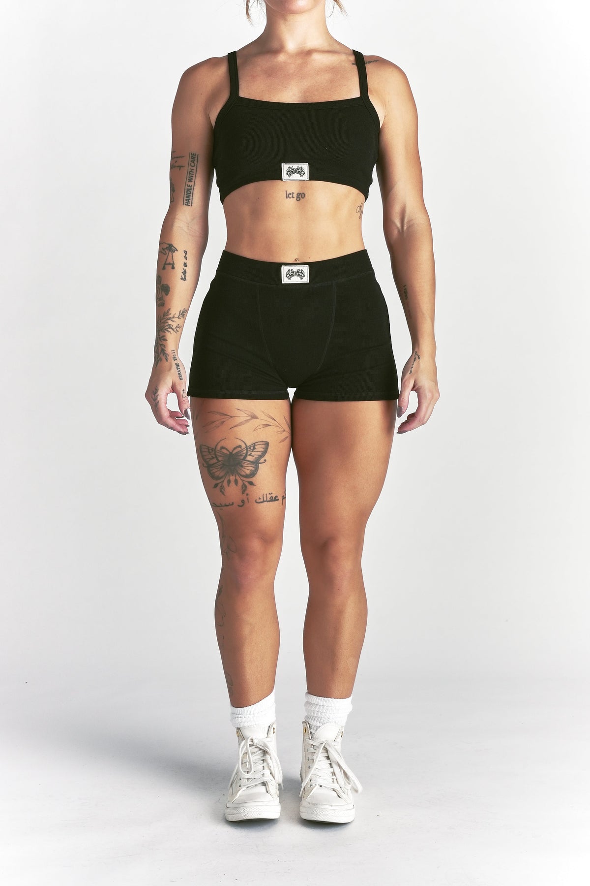 Jasmine Rib Boxers in Black — imagem 7