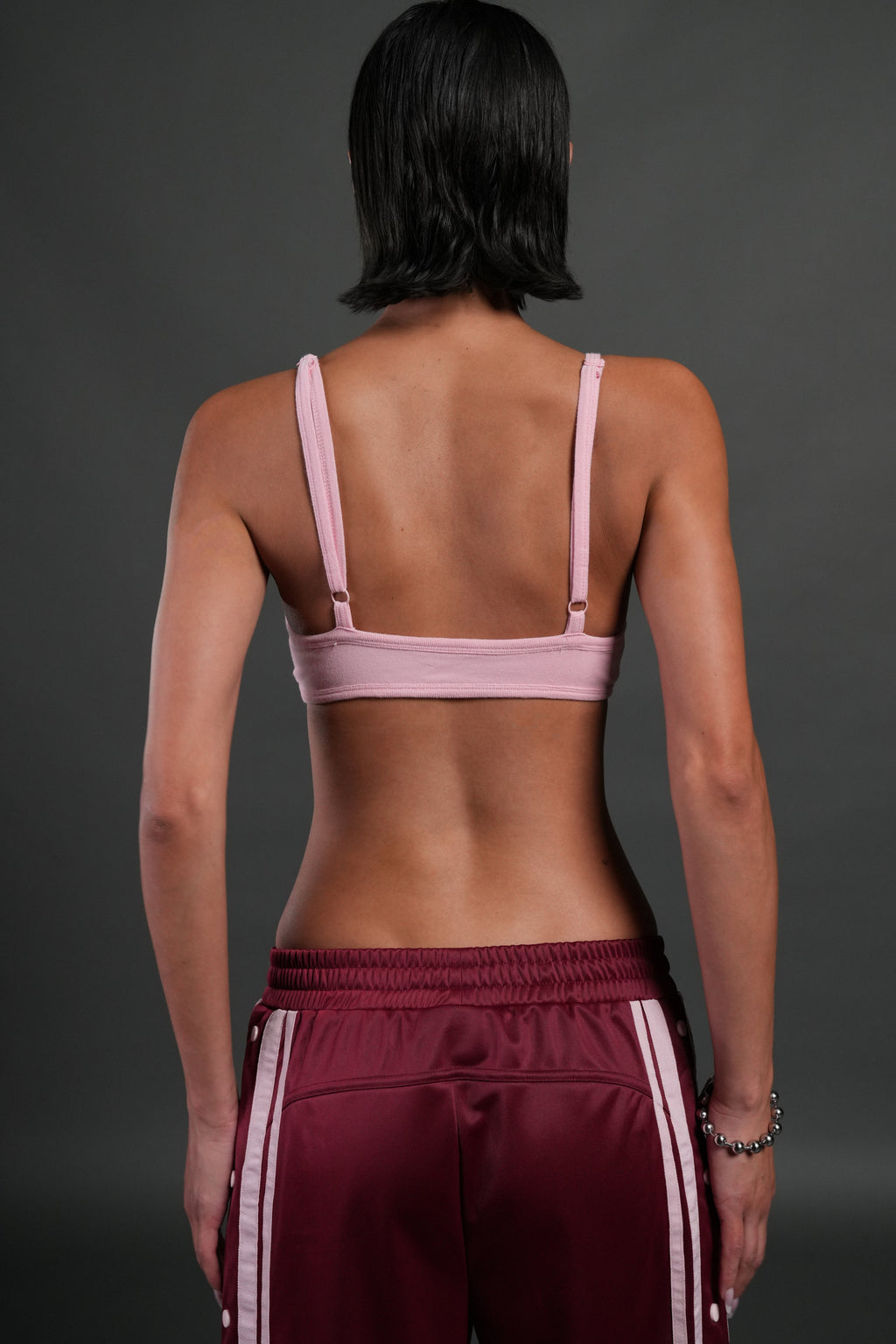 Verona Noir "Eva" Triangle Bralette in Flush Pink — imagem 2