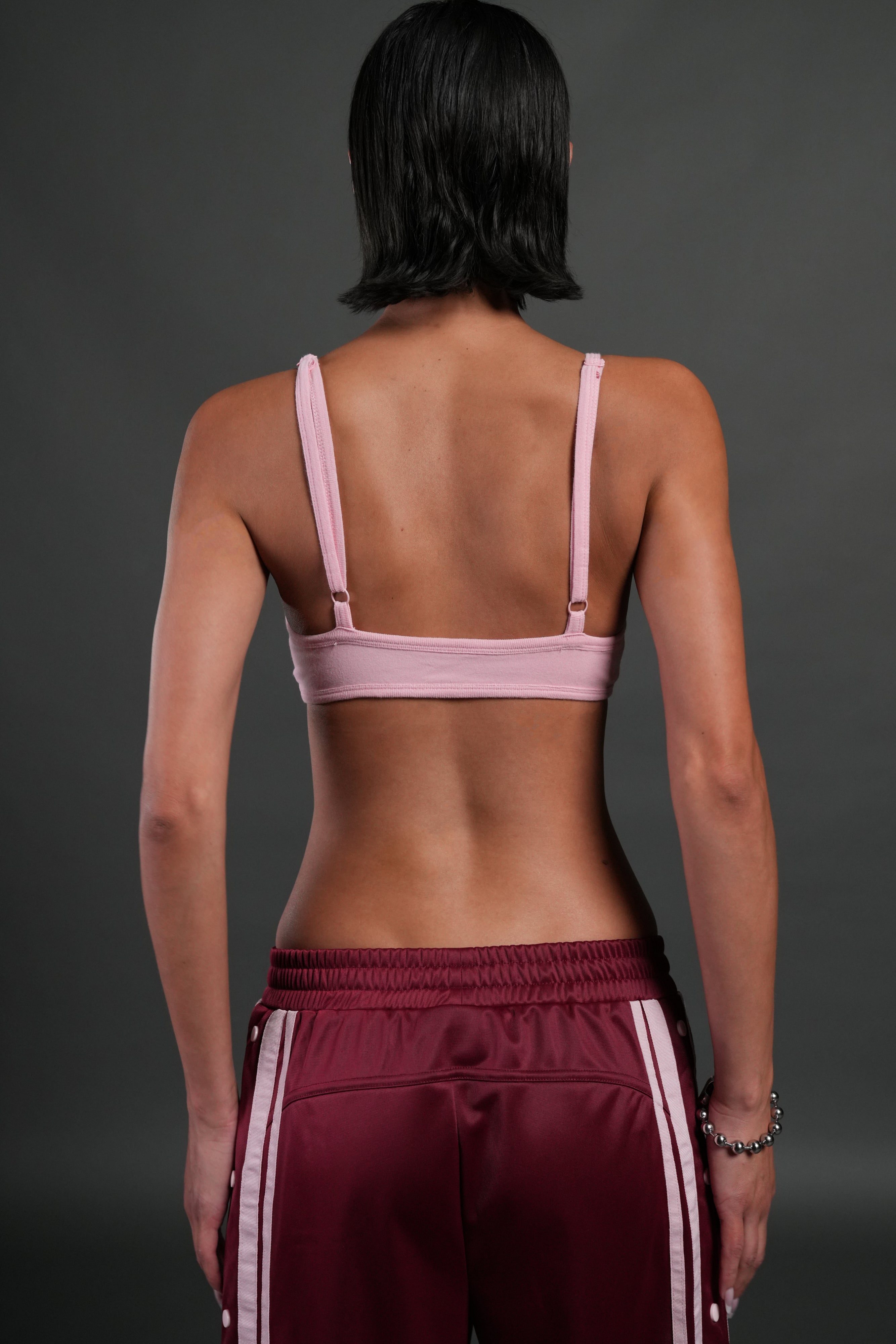 Verona Noir "Eva" Triangle Bralette in Flush Pink — imagem 2