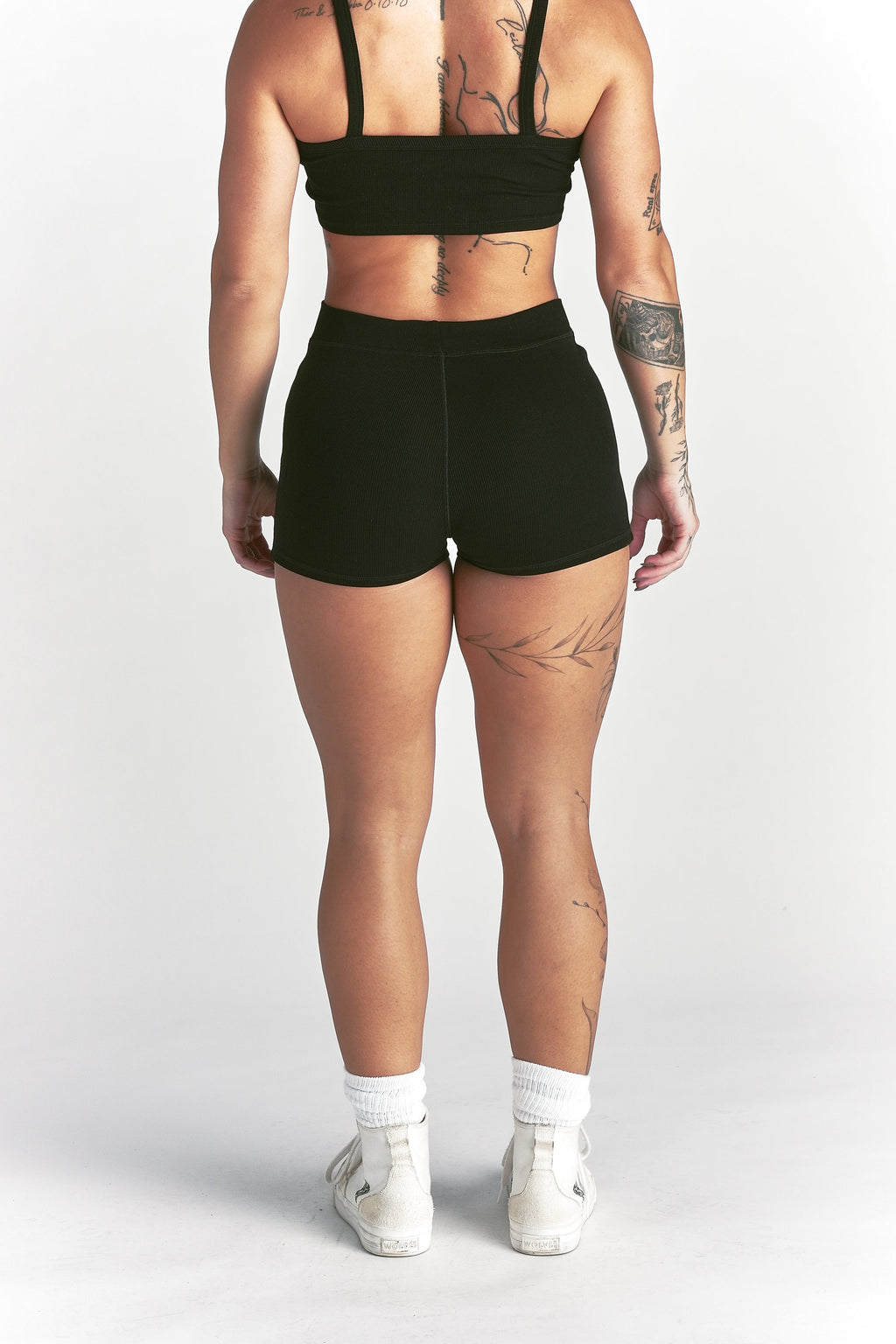 Jasmine Rib Boxers in Black — imagem 10