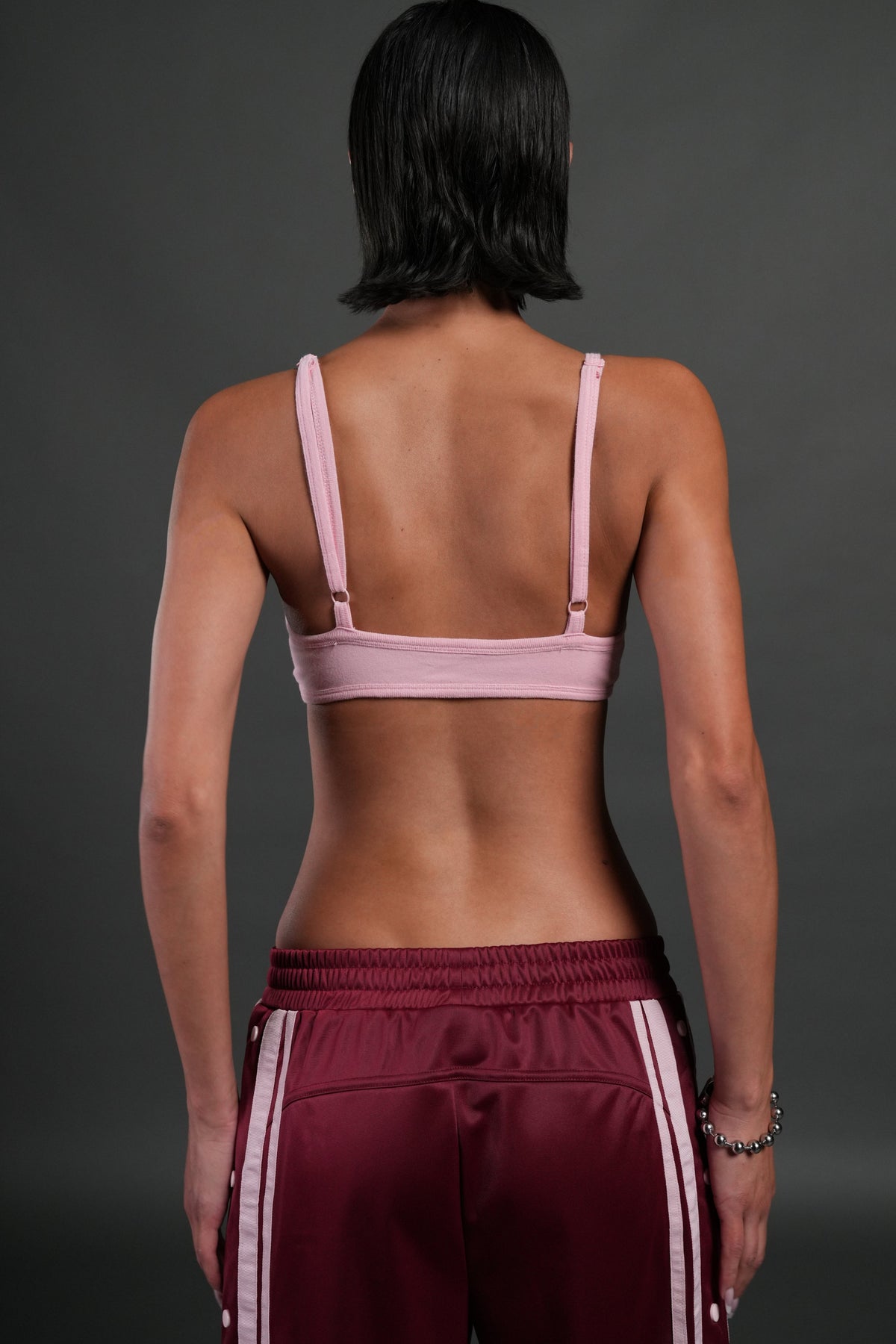Verona Noir "Eva" Triangle Bralette in Flush Pink - imagem 2