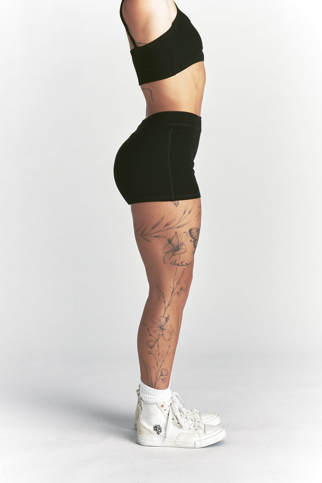 Jasmine Rib Boxers in Black — imagem 11