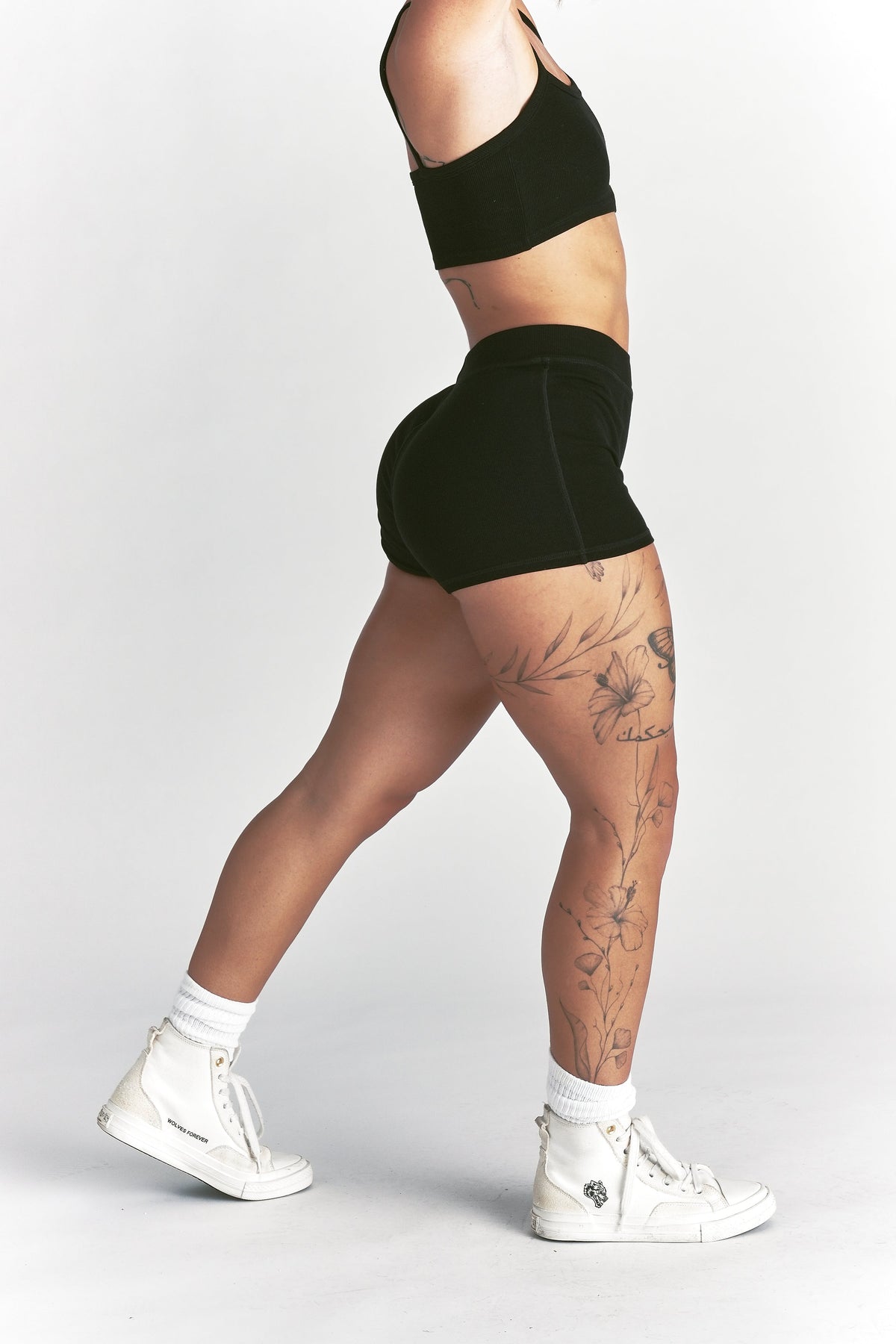Jasmine Rib Boxers in Black — imagem 12