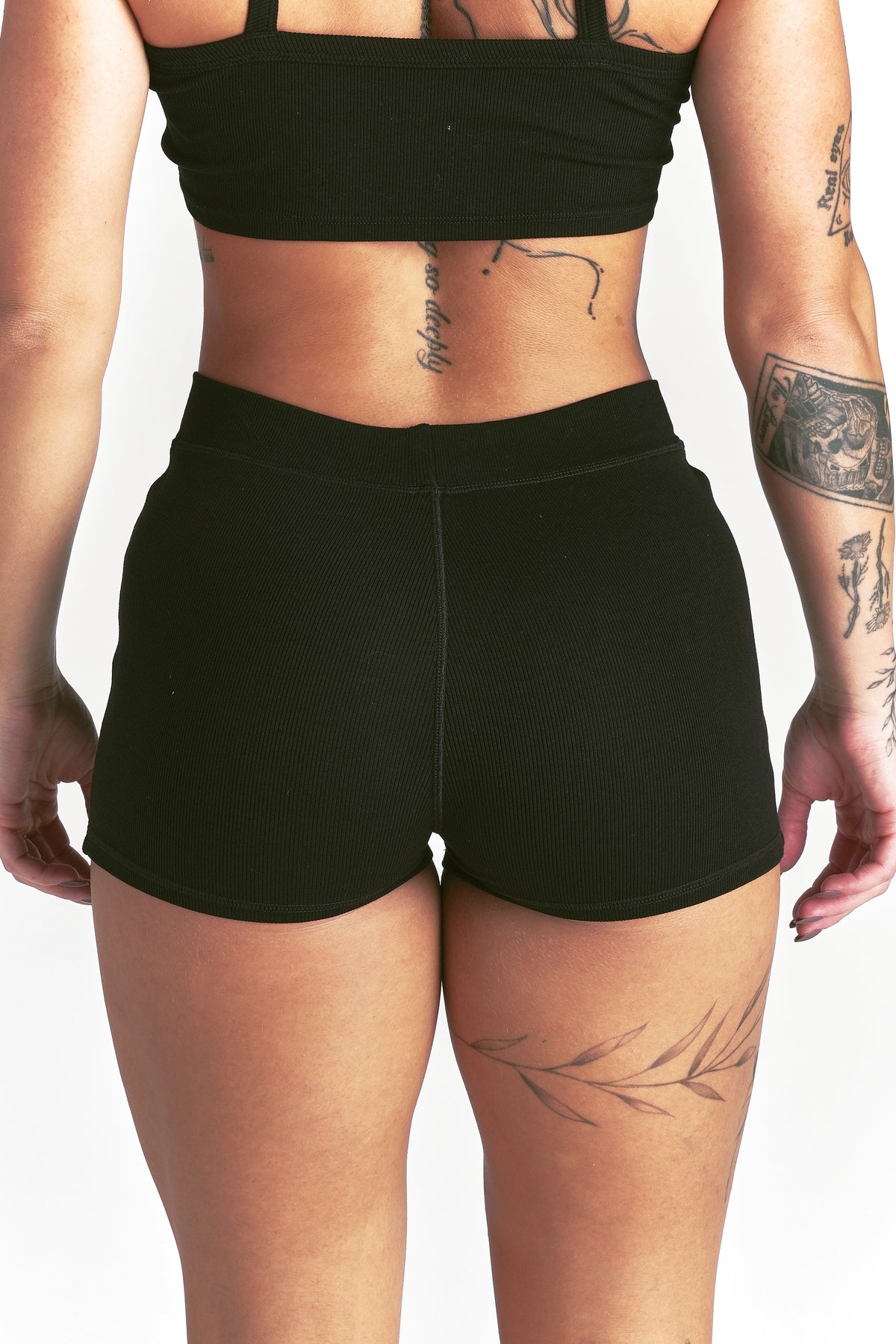 Jasmine Rib Boxers in Black — imagem 2