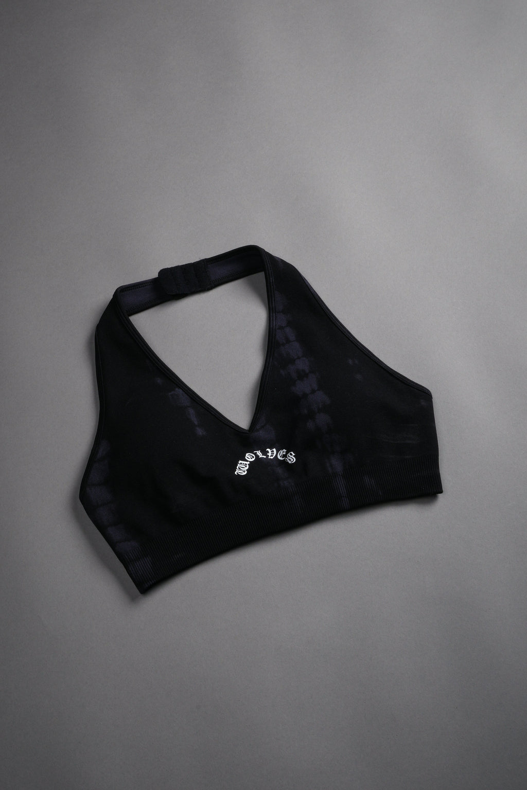 Chopper "Everson Seamless" Halter Bra in Black Tonal Serpent — imagem 5