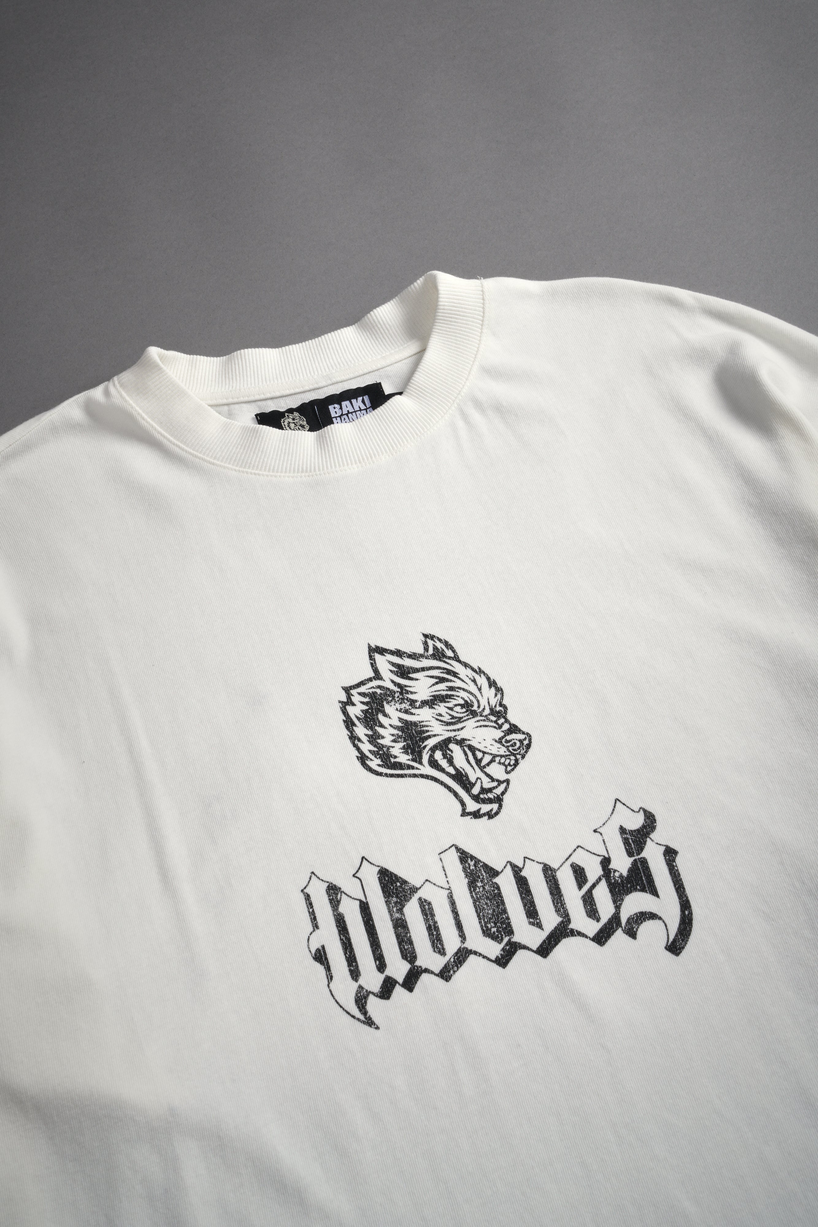 Determined "Premium" Oversized Tee in Cream — imagem 9