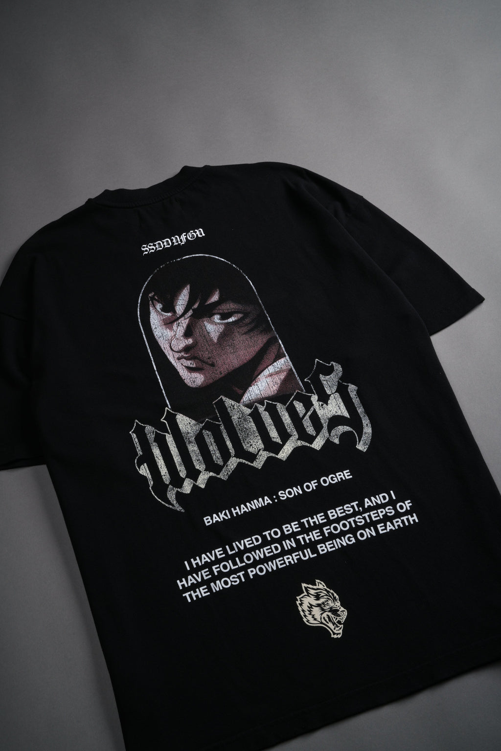 Determined "Premium" Oversized Tee in Black — imagem 10