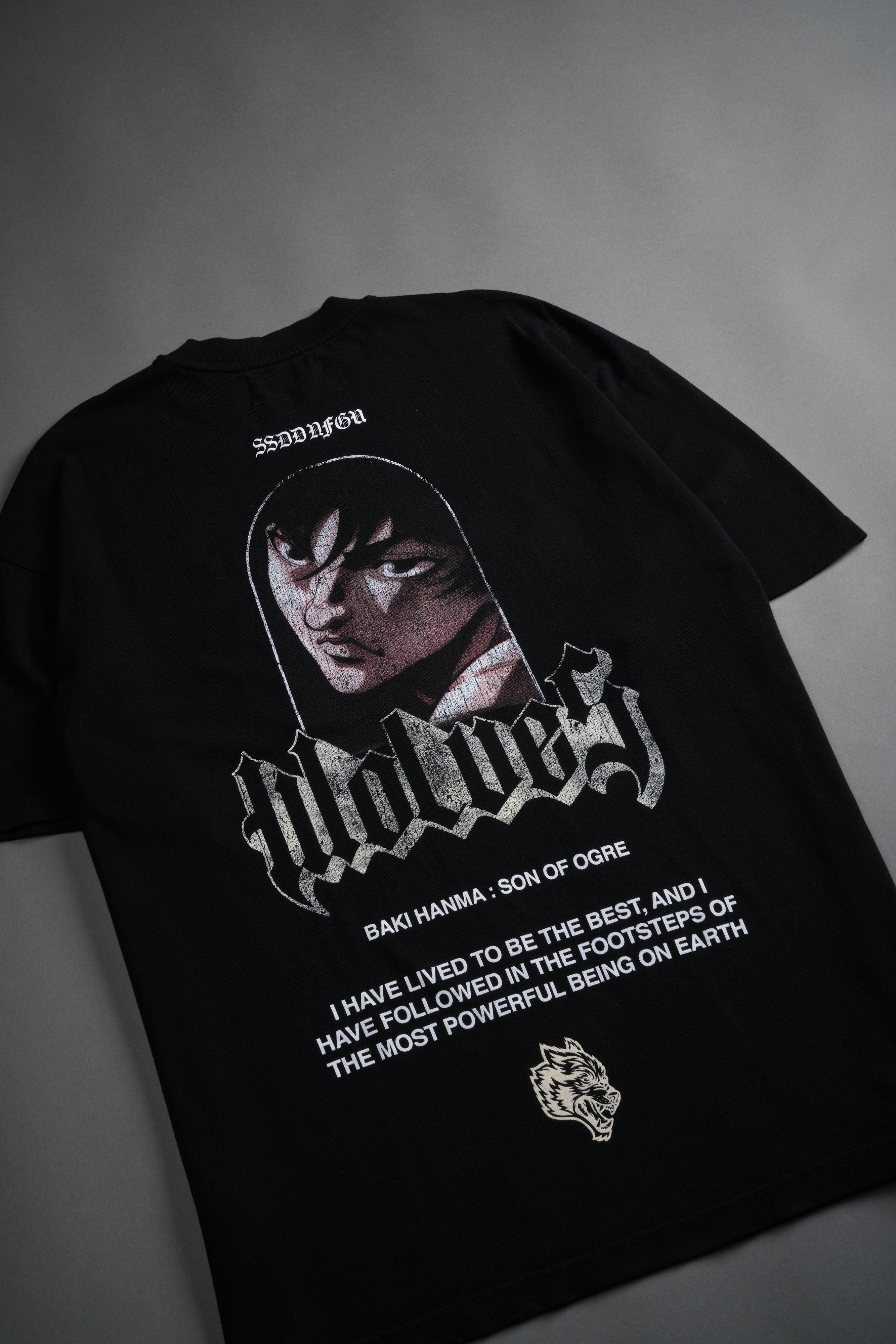 Determined "Premium" Oversized Tee in Black — imagem 10