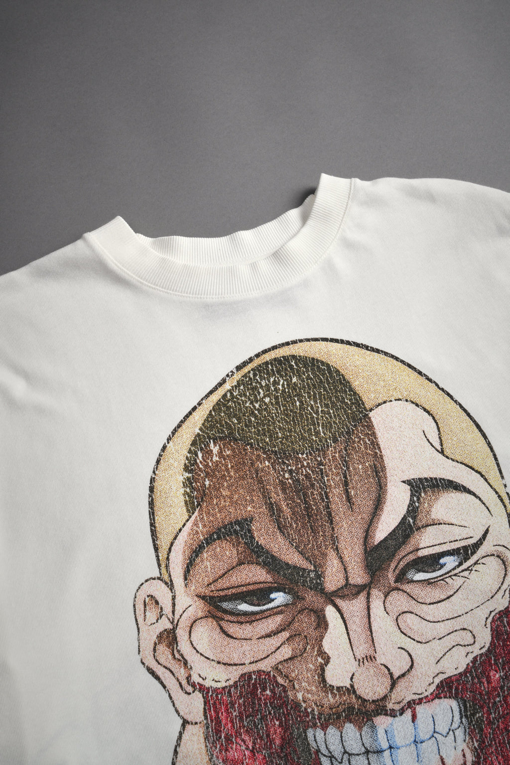Enraged "Premium" Oversized Tee in Cream — imagem 10