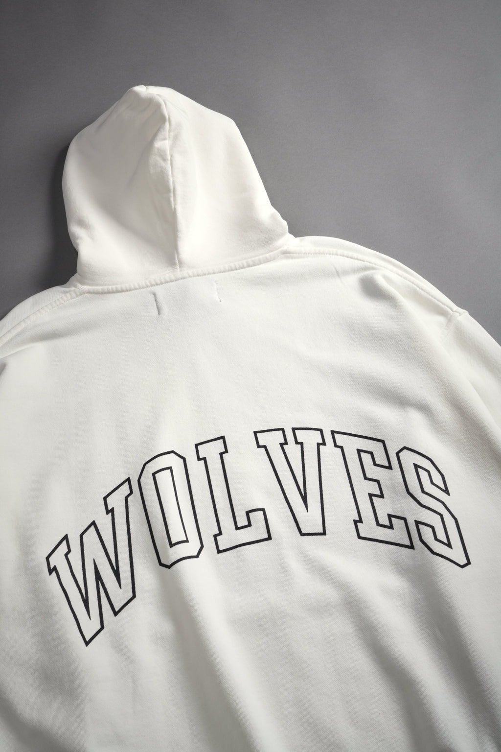 Enraged "Grunge" Hoodie in Cream — imagem 11