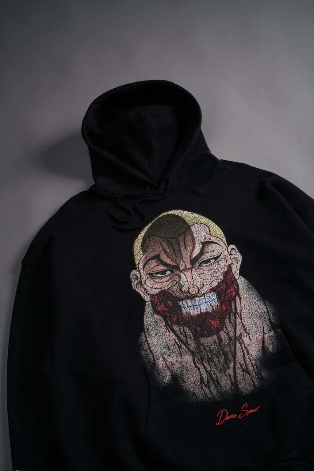 Enraged "Grunge" Hoodie in Black — imagem 9