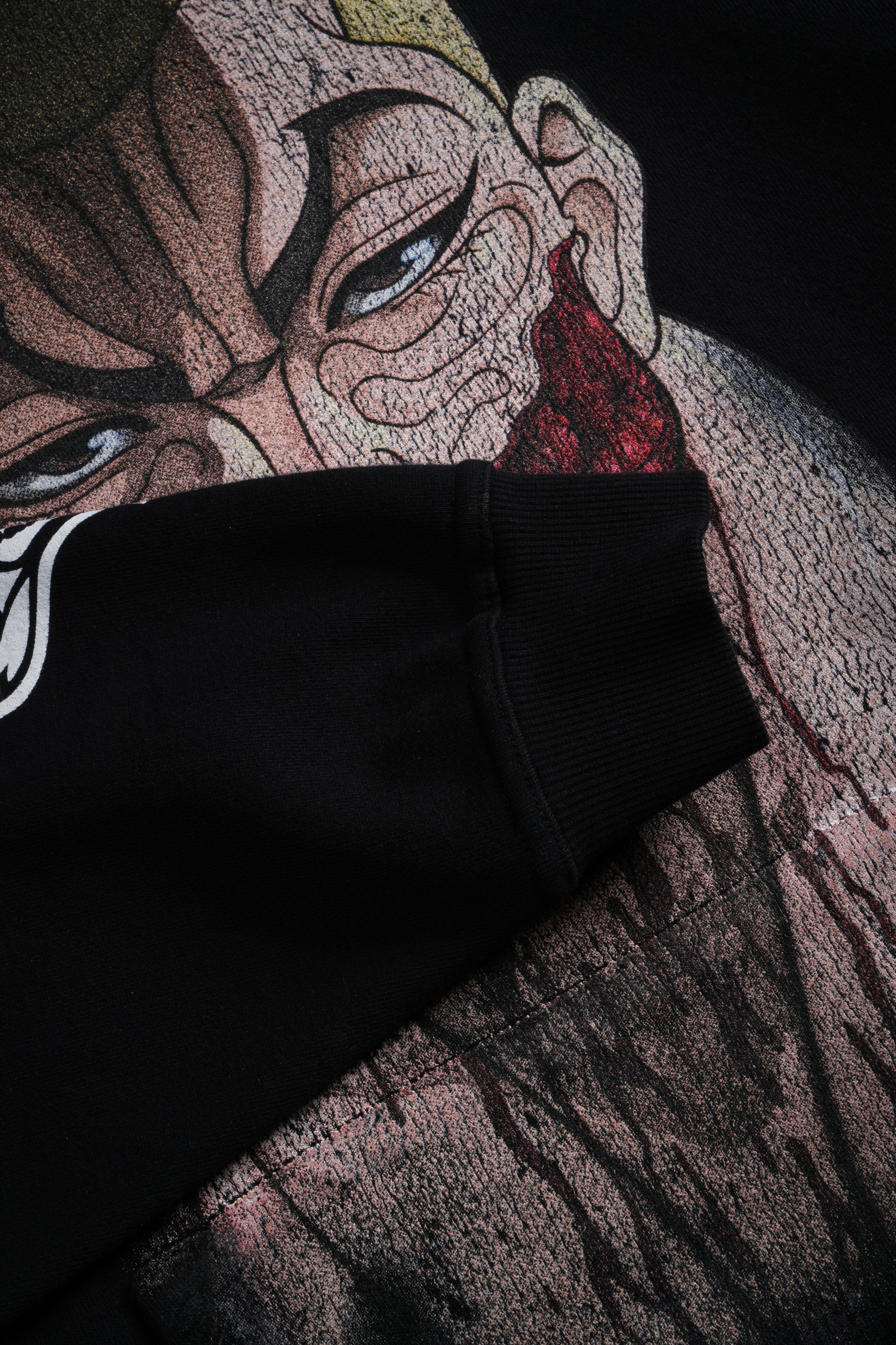 Enraged "Grunge" Hoodie in Black — imagem 12
