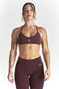 Wolf "Lana" Halter Energy Bra in Fig — imagem principal