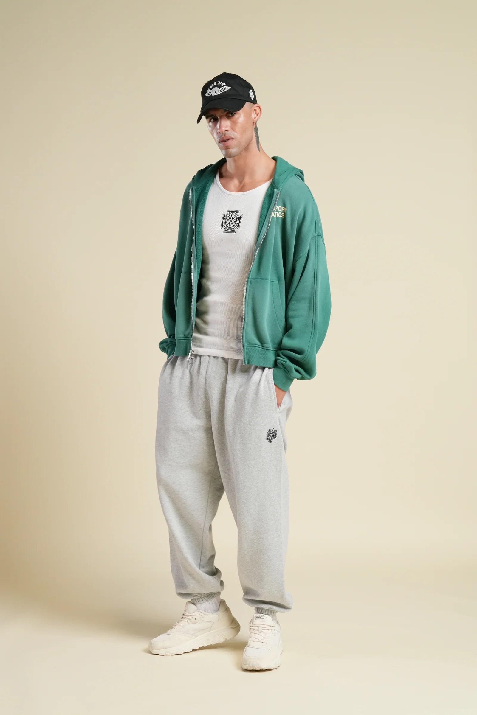 "DARCO" DOUBLE ZIP HOODIE