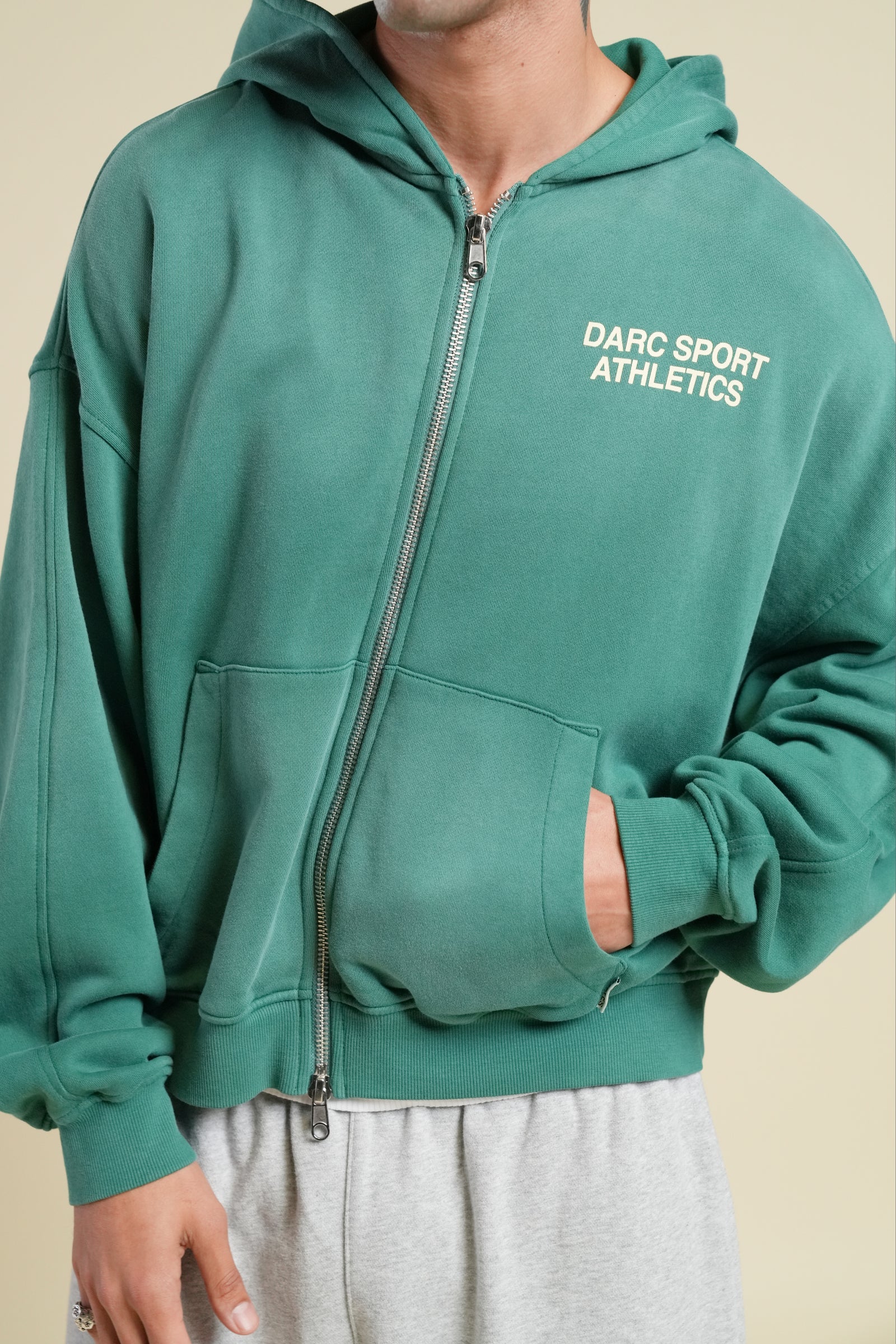 "DARCO" DOUBLE ZIP HOODIE