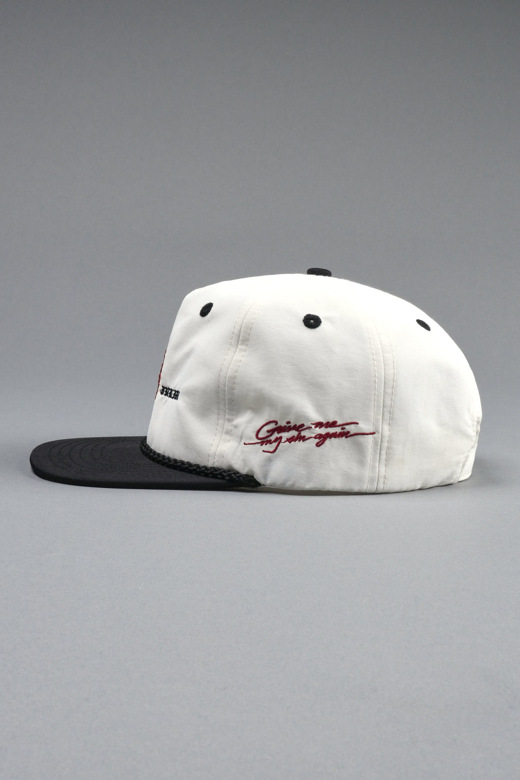 Doomed Love Paradise Hat in Cream/Black — imagem 14