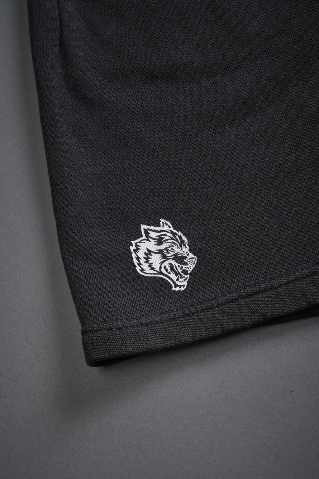 Box Patch Dual Post Lounge Sweat Shorts V2 in Wolf Gray — imagem 10
