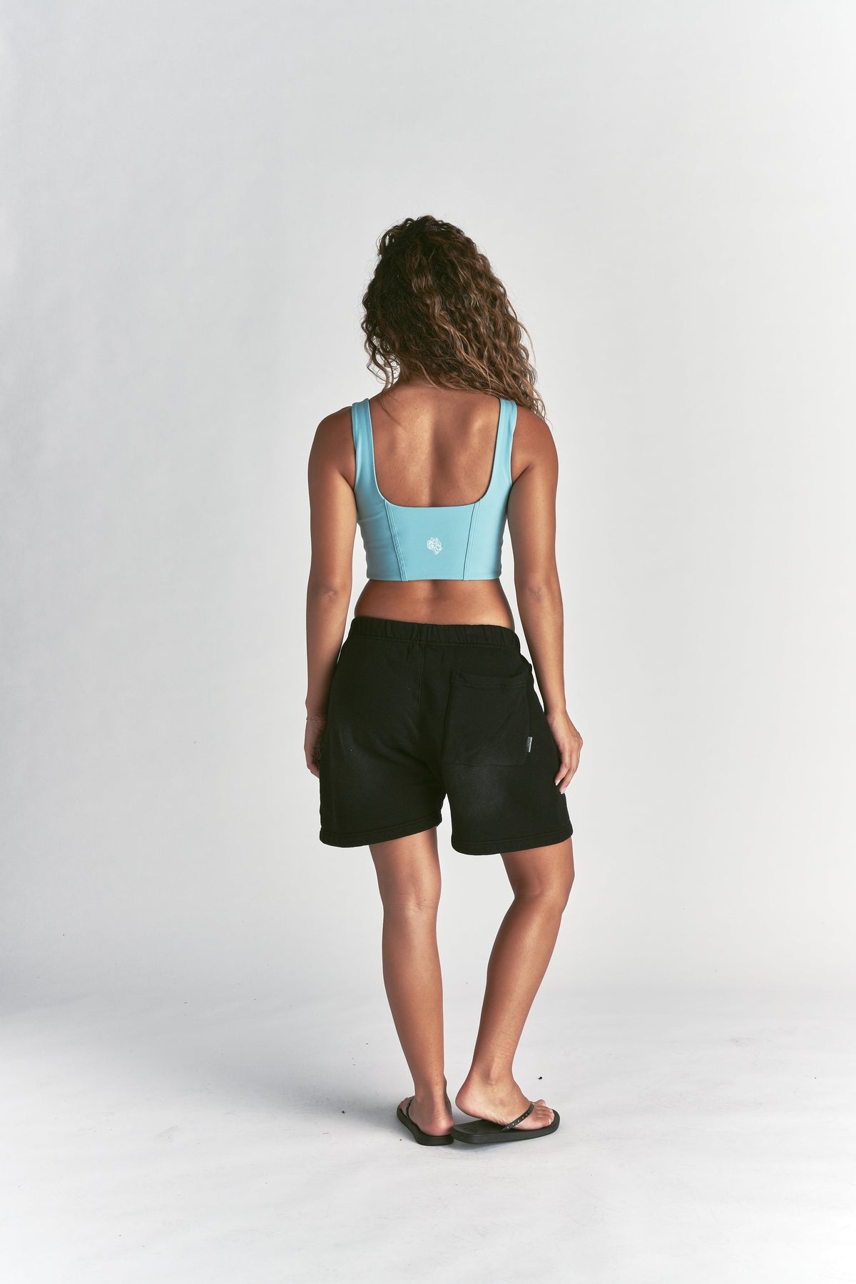 Wolf "Kiera" Energy Corset Bra in Dusty Turquoise — imagem 4