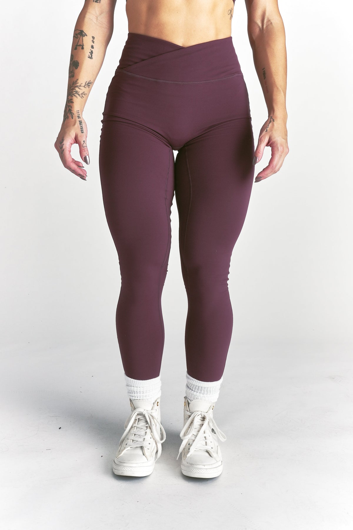 Wolf "Pearl" Energy Leggings in Fig — imagem principal