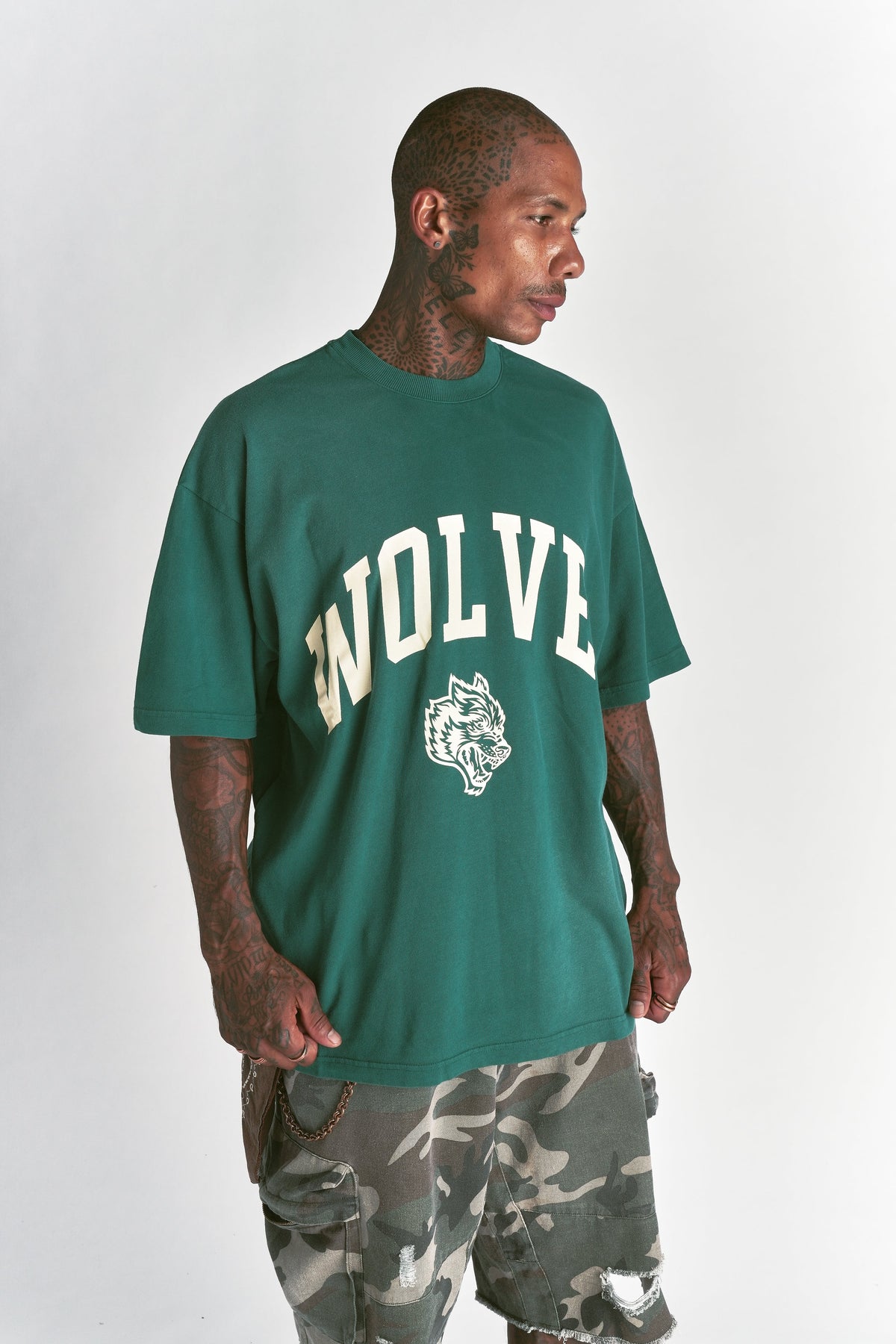Loyalty "Premium" Oversized Tee in Sierra Pine Sun Fade — imagem principal