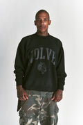 Loyalty London Crewneck in Black Sun Fade/Black — imagem principal