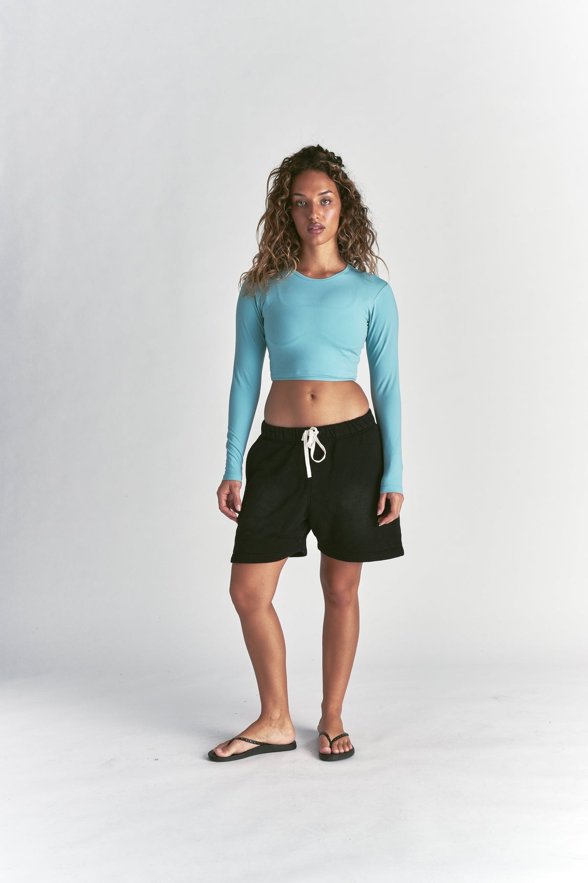 Wolf "Energy" LS Top in Dusty Turquoise — imagem 3