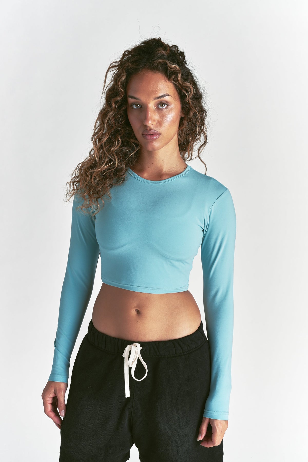 Wolf "Energy" LS Top in Dusty Turquoise — imagem principal