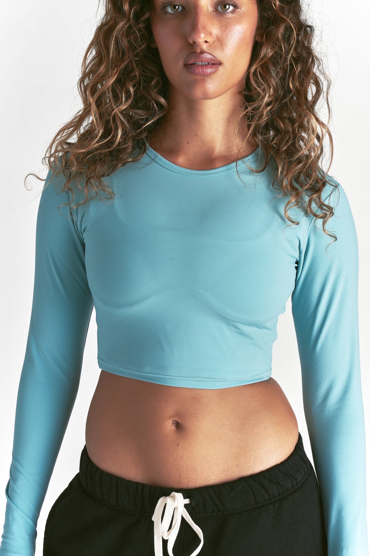 Wolf "Energy" LS Top in Dusty Turquoise — imagem 5
