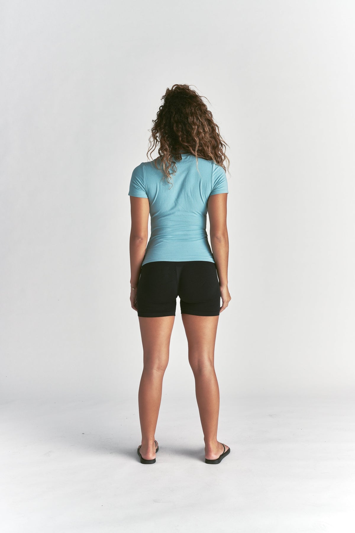 "Eden" SS Tee in Dusty Turquoise — imagem 4