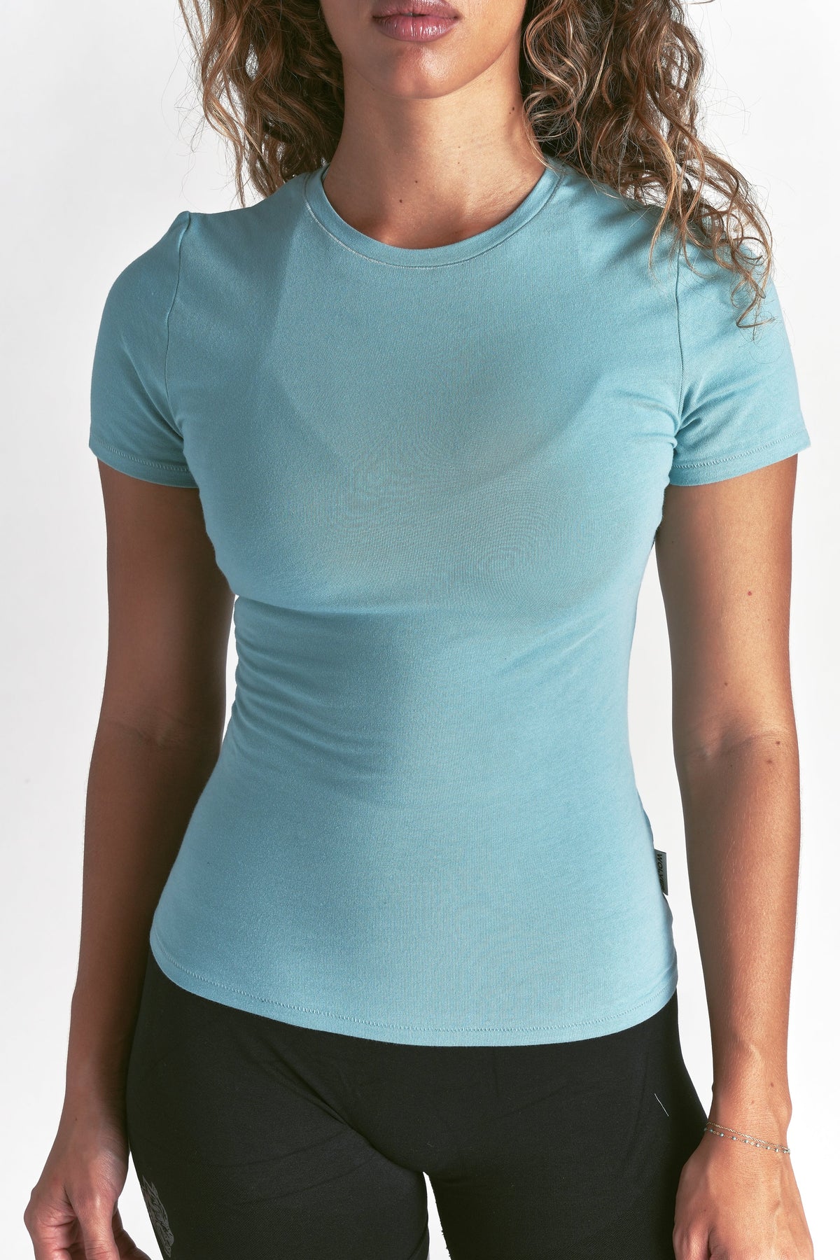 "Eden" SS Tee in Dusty Turquoise — imagem 5