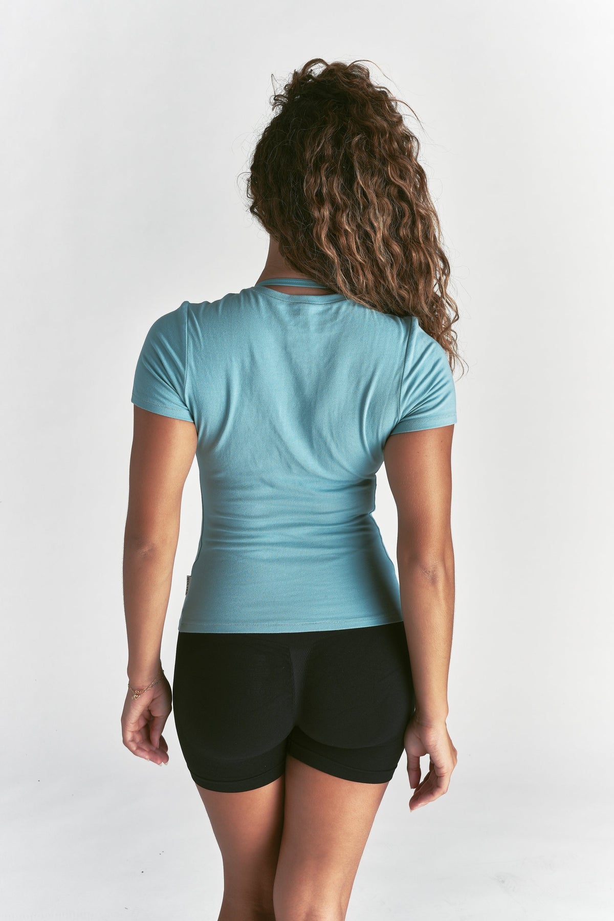 "Eden" SS Tee in Dusty Turquoise — imagem 2